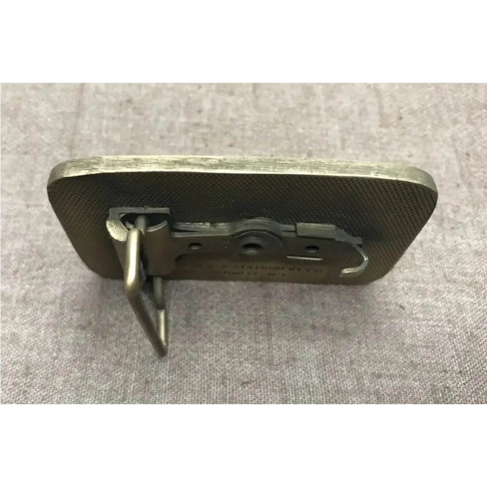 Vintage Lot of 3 Brass Belt Buckles 1970s 1980s Collectible Rare